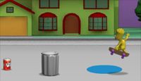 Simpsons - Naked Skate